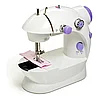 Швейная машинка компактная Mini Sewing Machine SM-202A (Портняжка) с подсветкой + подарок, фото 2
