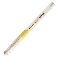 Ручка гелевая Mitsubishi Pencil UM-151, 0.7 мм. (пастельньный желтый)