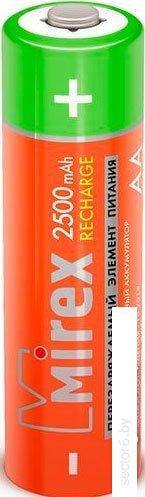 Аккумуляторы Mirex AA 2500mAh 4 шт HR6-25-E4 - фото 2 - id-p203836408