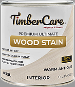 Тонирующее масло для дерева TimberCare Wood Stain Warm Antique (0.75 л.) белый