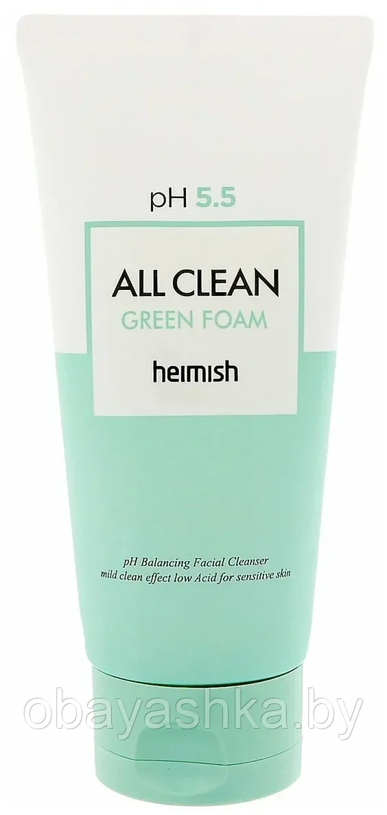Пенка для умывания Heimish All clean green foam, 150 мл - фото 1 - id-p203838955