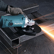 Двуручная углошлифмашина MAKITA GA 9050 в кор. (2000 Вт, диск 230х22 мм, без регул. об.) (GA9050), фото 2