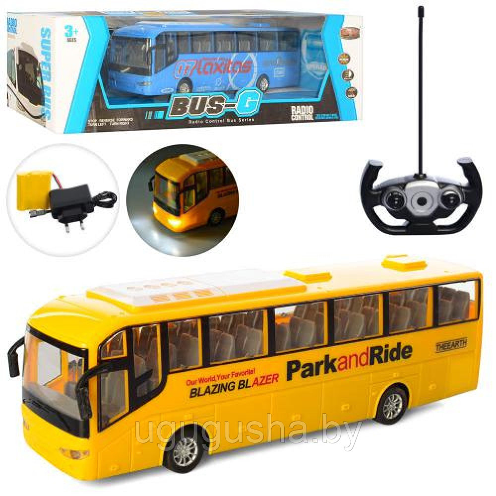 Игрушка на радиоуправлении "Автобус туристический"