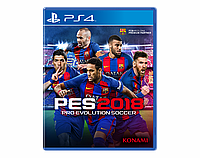 PS4 Уценённый диск обменный фонд Pro Evolution Soccer 2018 (PS4)