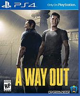 PS4 Уценённый диск обменный фонд A Way Out PS4 (Playstation 4)