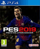 PS4 Уценённый диск обменный фонд Pro Evolution Soccer 2019 PS4 (PES 2019 для PlayStation 4)