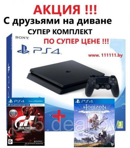 Sony Sony PlayStation 4 | Игровая приставка PS4 - фото 1 - id-p203861283