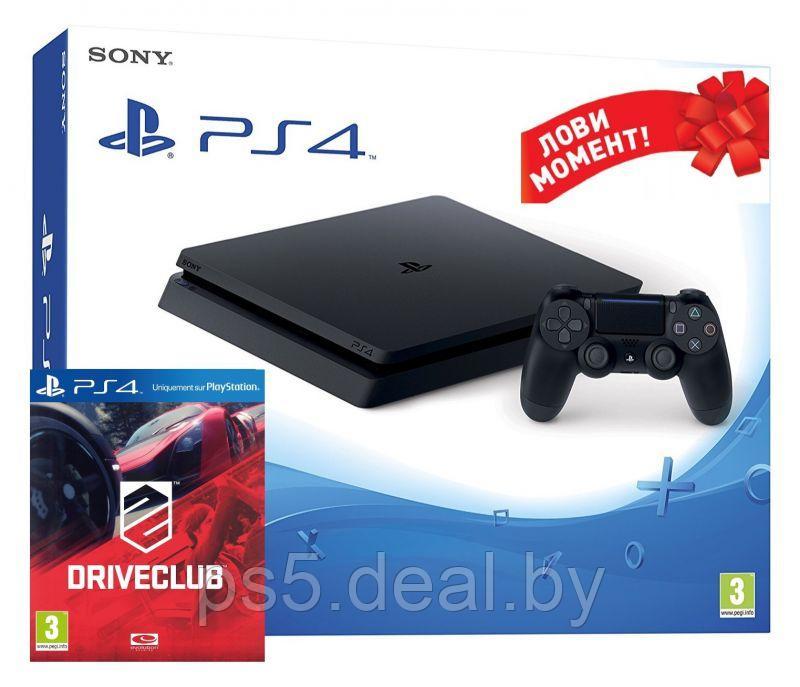 Trade-in Б У Sony Playstation 4 Slim 500 GB + Drive Club (PS4) - фото 1 - id-p203861317