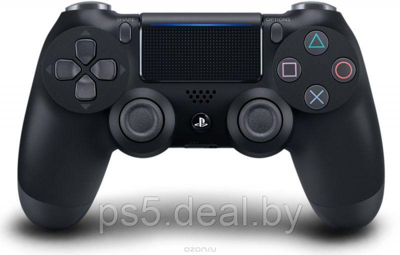 Sony Геймпад PS4 беспроводной DualShock 4 Wireless Controller (BLACK) V2 - фото 1 - id-p203861384