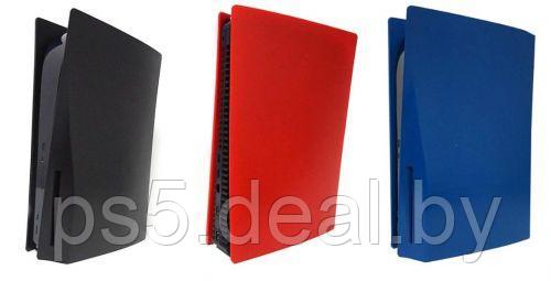 Sony Съёмные боковые панели для PS5 (Чёрный, красный, синий) - фото 1 - id-p203862416