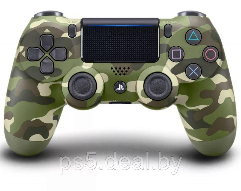 Sony copy Геймпад Sony DualShock 4 Wireless Cont Green Cammo для PS4 (камуфляжный) - фото 1 - id-p203861426