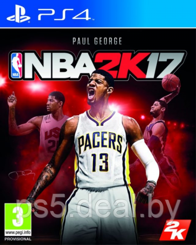 PS4 Уценённый диск обменный фонд NBA 2K17 PS4 \\ НБА 2К17 для ПС4 - фото 1 - id-p203862497