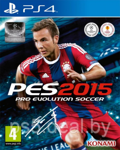 PS4 Уценённый диск обменный фонд Pro Evolution Soccer 2015 для PS4 \\ PES 2015 для ПС4 - фото 1 - id-p203862502