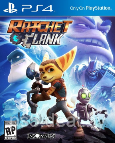 PS4 Уценённый диск обменный фонд Ratchet and Clank для PS4 \\ Рэтчет и Кланк для ПС4 - фото 1 - id-p203862525