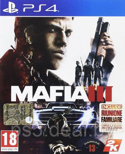 PS4 Уценённый диск обменный фонд Mafia 3 PlayStation 4 | Мафия 3 Плейстейшен 4 - фото 1 - id-p203861525