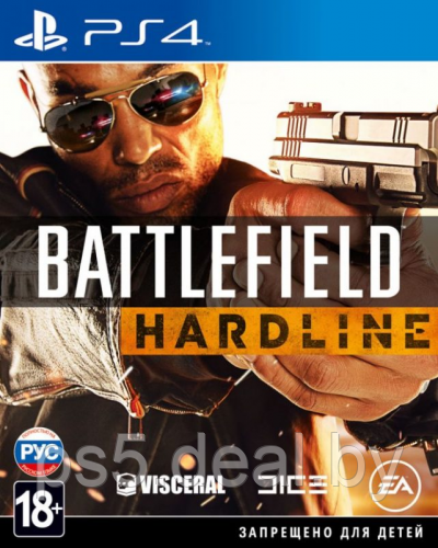 PS4 Уценённый диск обменный фонд Battlefield Hardline для PS4 \\ Бателфилд Хардлайн для ПС4 - фото 1 - id-p203862576