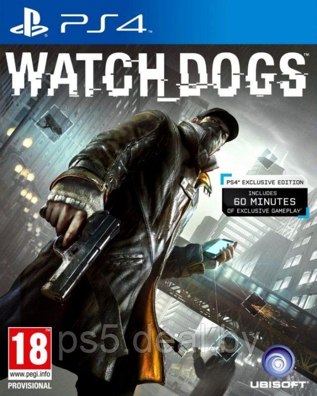 PS4 Уценённый диск обменный фонд Watch Dogs (Полностью на русском языке!) Специальное издание (PS4) - фото 1 - id-p203862586