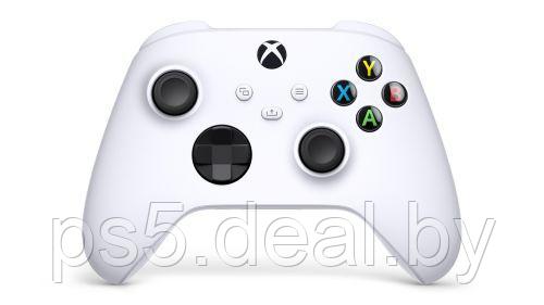 Microsoft Геймпад беспроводной Microsoft Xbox One S/X Wireless Controller Rev 3 White (Белый) (TF5-00004) - фото 1 - id-p203861564