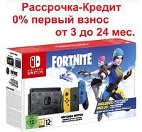 Nintendo Игровая приставка Nintendo Switch желтый с синим