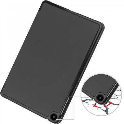 Полиуретановый чехол JFK Smart Case черный для Huawei MatePad SE 10.4 - фото 3 - id-p203863476