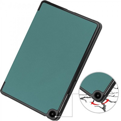 Полиуретановый чехол JFK Smart Case зеленый для Huawei MatePad SE 10.4 - фото 3 - id-p203863478