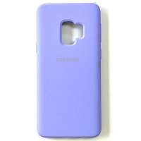 Силиконовый чехол Silicone Case лавандовый для Samsung G960 Galaxy S9