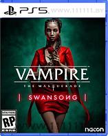 Sony Vampire The Masquerade Swansong PS5 \\ Вампир Маскарад ПС5