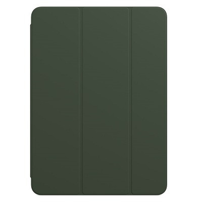 Полиуретановый чехол-книжка Folio Case темно-зеленый для Apple iPad Pro 11 (2021) - фото 1 - id-p203862975
