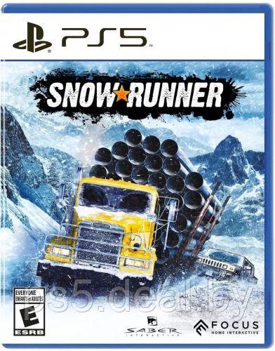 Sony Игра SnowRunner PlayStation 5 (PS5) \ Диск СноуРаннер для ПС5 - фото 1 - id-p203863198