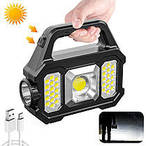 Переносной фонарь для кемпинга на солнечной батарее Multifunctional Portable Lamp YS-2205A, фото 3