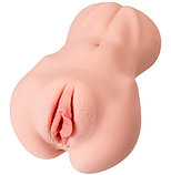 Мастурбатор реалистичный вагина с двойным слоем Kokos Onahole Edition 001, телесный, 18 см, фото 2
