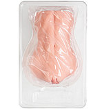 Мастурбатор реалистичный вагина с двойным слоем Kokos Onahole Edition 001, телесный, 18 см, фото 7