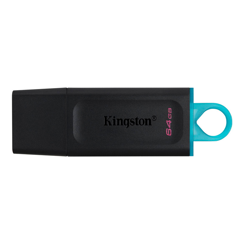 Usb Kingston DataTraveler Exodia 64GB USB 3.2 Gen 1 черная - фото 2 - id-p203870442