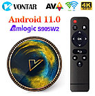 Смарт ТВ приставка VONTAR X2 S905W2 4G + 32G TV Box андроид, фото 2