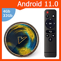 Смарт ТВ приставка VONTAR X2 S905W2 4G + 32G TV Box андроид