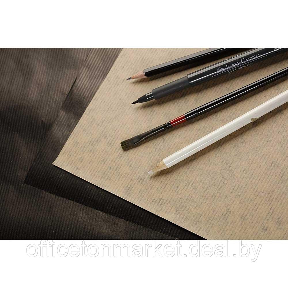 Бумага крафт для рисования "Clairefontaine", 0,7x3 м, рулон, белый - фото 5 - id-p203871285