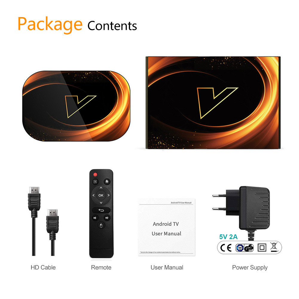 Смарт ТВ приставка VONTAR X3 S905X3 4G + 32G TV Box андроид - фото 8 - id-p203871446