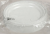 Тарелка одноразовая пластиковая десертная диаметр 16,5 см, 100 шт., белая