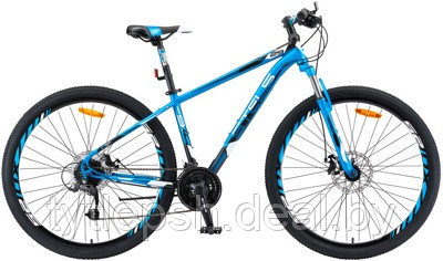Велосипед Stels Navigator 910 MD 29 V010 (2022) (синий/чёрный)размер 16,5" - фото 1 - id-p203872997