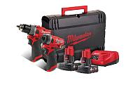 Набор аккумуляторного инструмента Milwaukee M12 FUEL FPP2A-602X