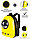 Рюкзак - переноска для домашних кошек и других питомцев CosmoPet, 2 сменных окошка (иллюминатор  сетка) Желтый, фото 4
