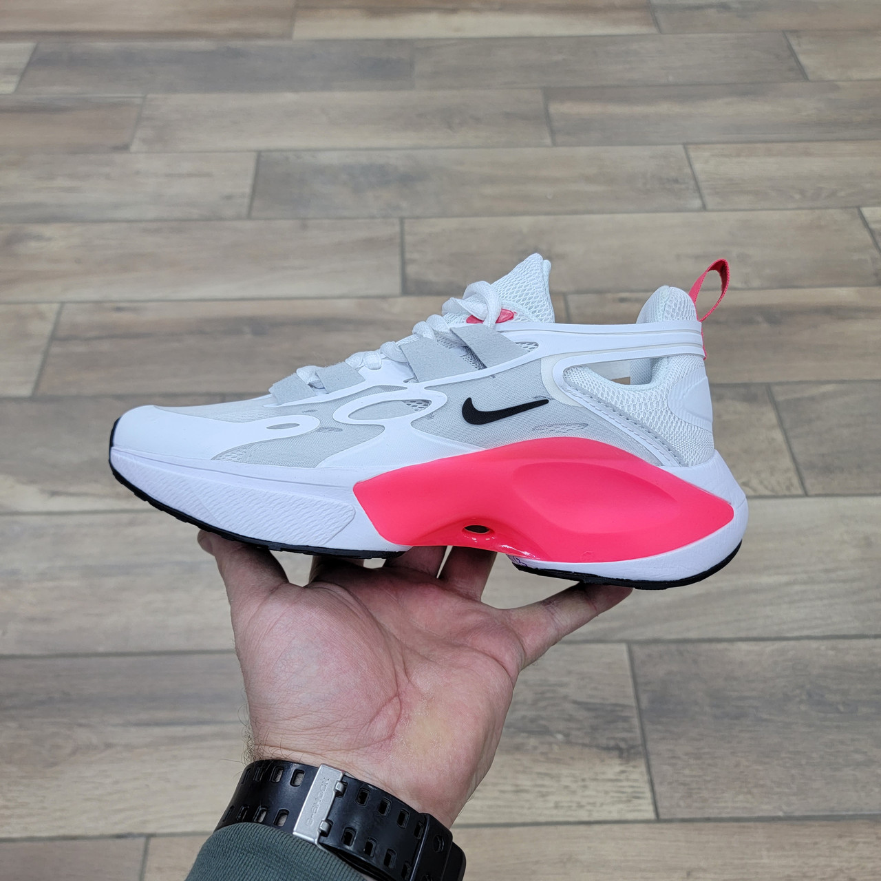 Кроссовки WMNS Nike Signal D/MS/X White Pink - фото 1 - id-p128486463