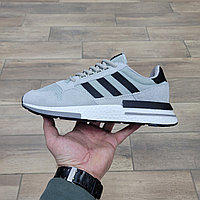 Кроссовки Adidas ZX 500 RM Grey Black