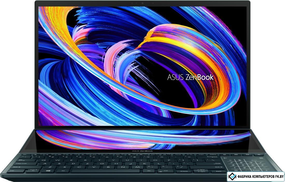 Ноутбук ASUS ZenBook Pro Duo 15 OLED UX582LR-H2053W - фото 1 - id-p203887207
