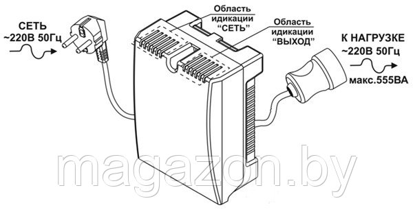 Стабилизатор напряжения Teplocom ST-555 - фото 6 - id-p20037800