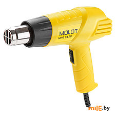 Термовоздуходувка MHG 5120 в коробке + набор сопл MOLOT MHG5120K0022, фото 2