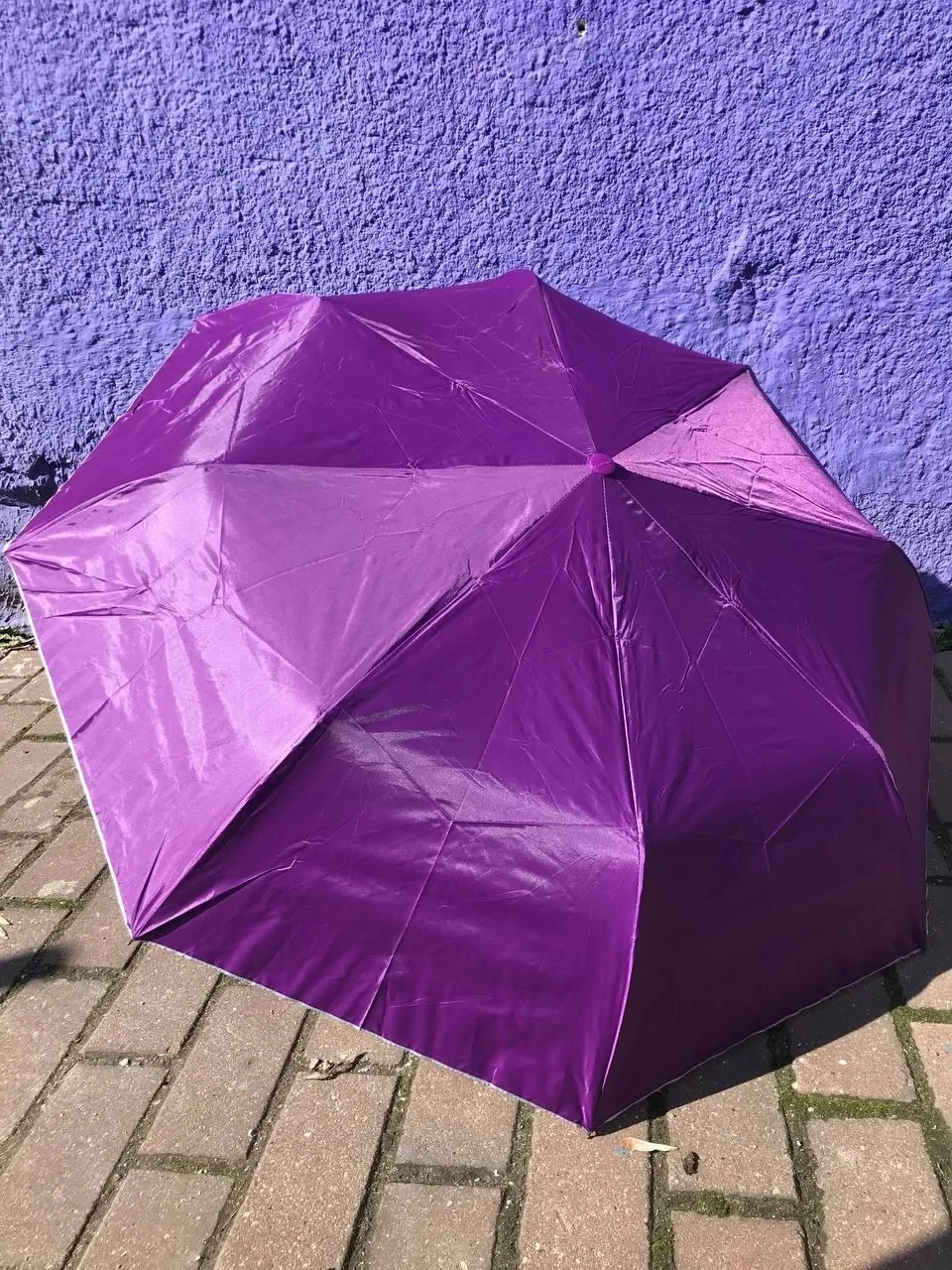Зонт женский складной полуавтомат, 8 спиц +подарок