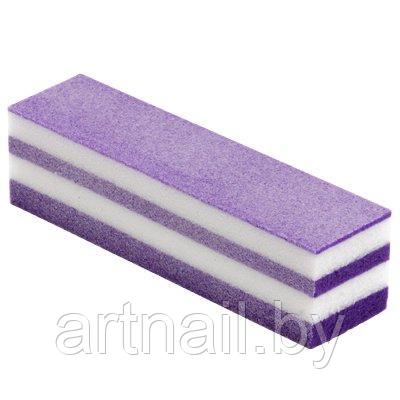 Блок Irisk четырехсторонний шлифовальный Пастила (02 Фиолетовый) - фото 1 - id-p203896890