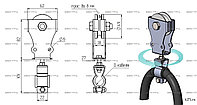Подвес кабельный роликовый ПСКРВе-1