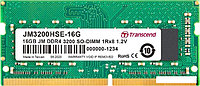 Оперативная память Transcend JetRam 16GB DDR4 SODIMM PC4-25600 JM3200HSE-16G